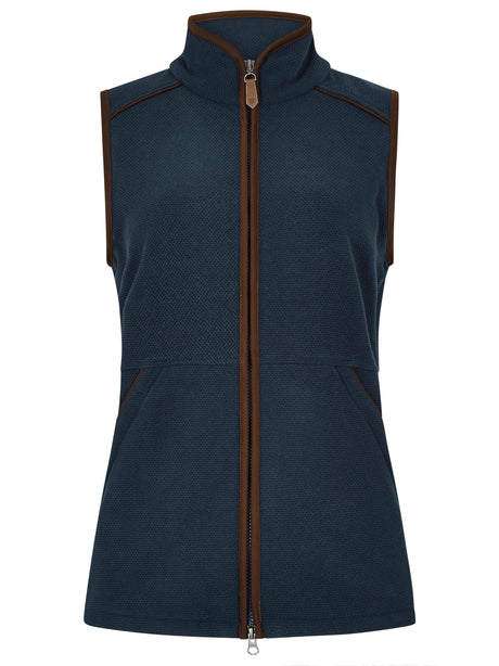 Dubarry Womens Carbury Gilet #colour_navy