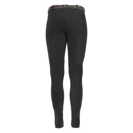 Equestro Urano Model Man Breeches In Stretch Cotton #colour_black