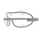 Kroop's Triple Slot Clear Goggle #colour_grey
